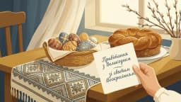 Привітання з Великоднем — світлі та теплі побажання