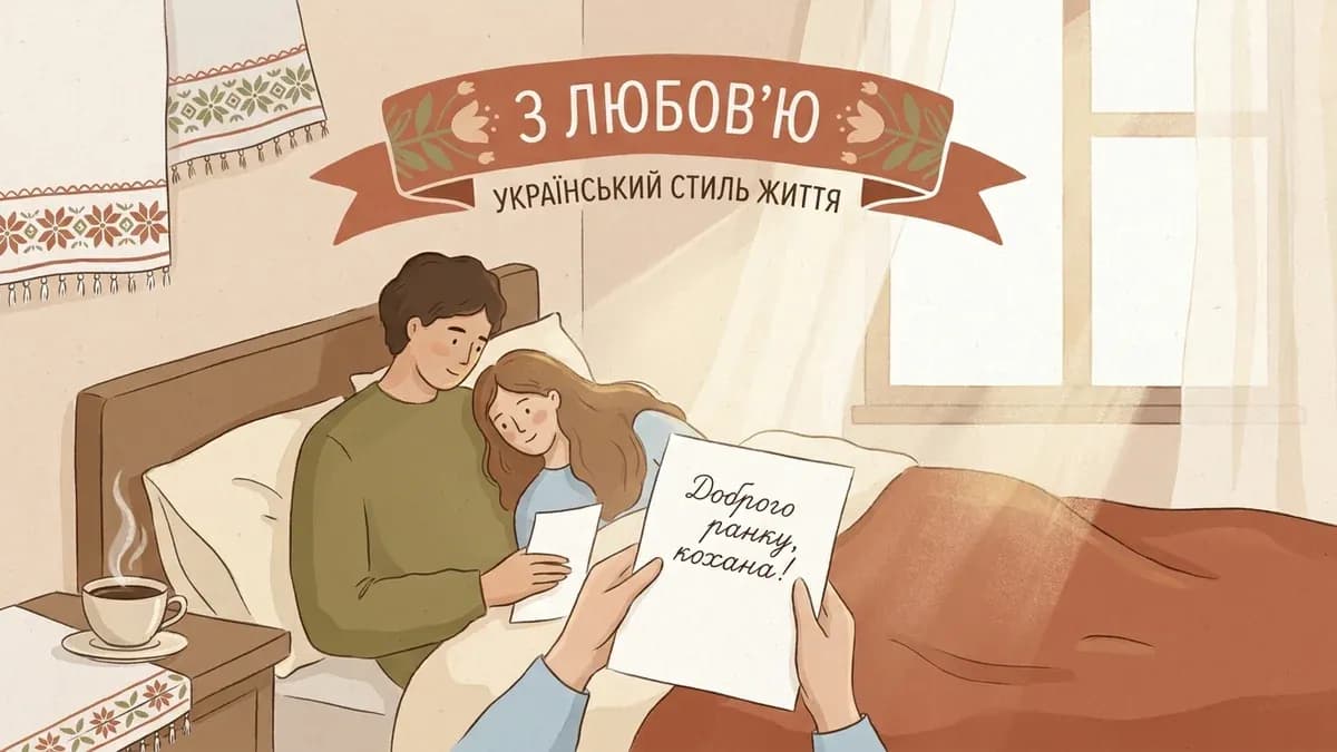 Доброго ранку коханій людині — ніжні листівки та слова