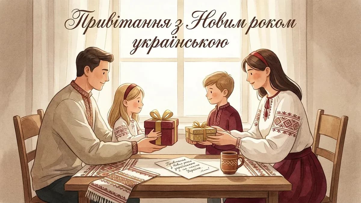 Привітання з Новим роком 2027 — для рідних, друзів і колег