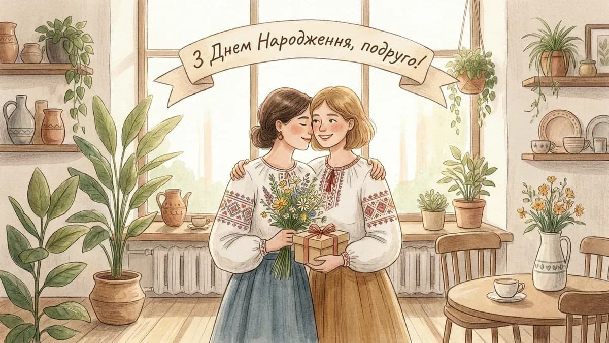 Привітання з днем народження подрузі — найкращій до сліз
