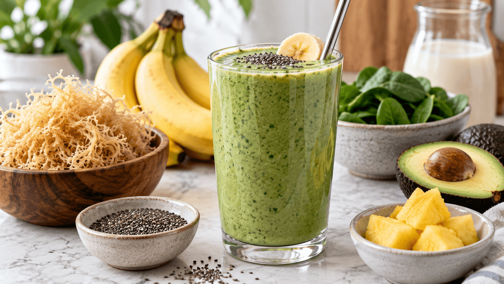 8 Sea Moss Smoothie Recipes That Actually Taste Good