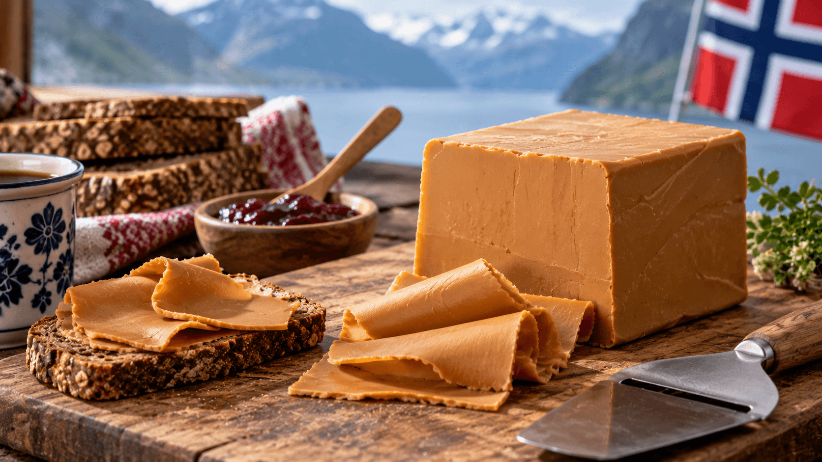 Norwegian Brown Cheese Is Much Stranger and Tastier Than It Looks