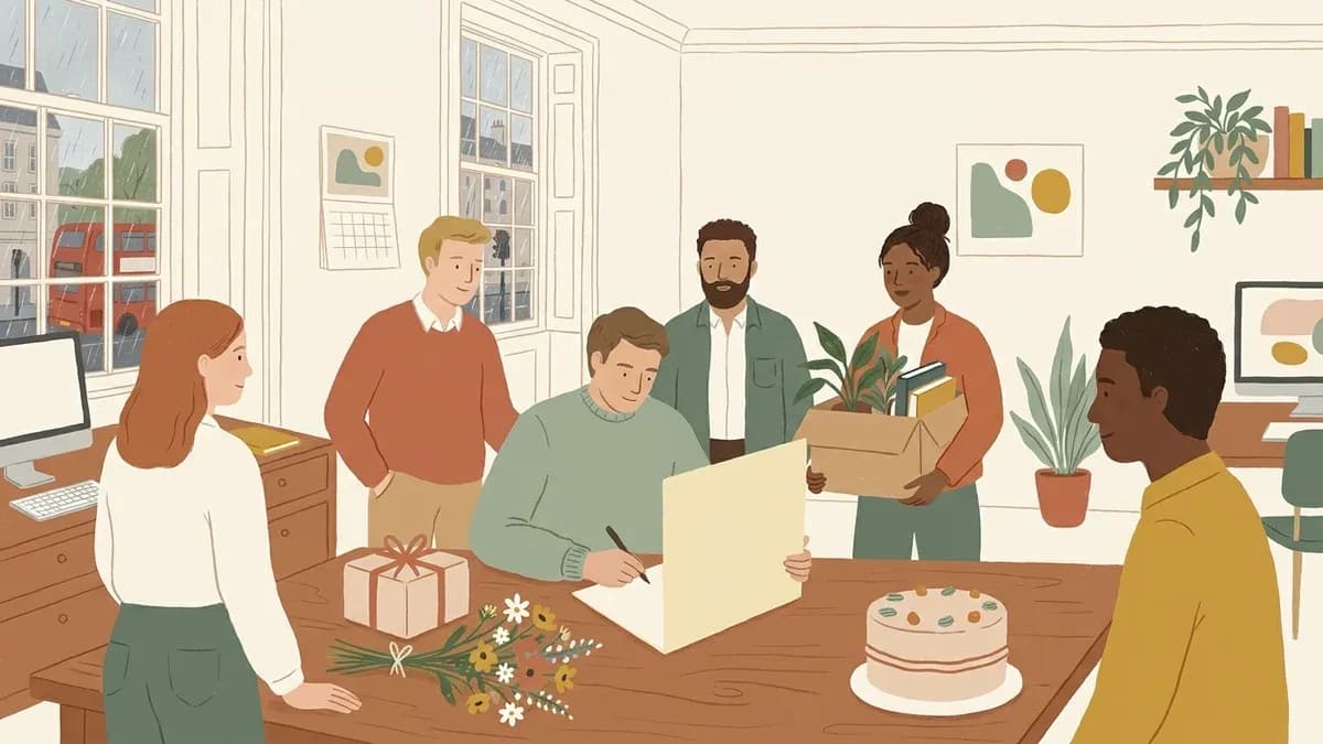 Leaving Card Messages: What to Write When a Colleague Leaves